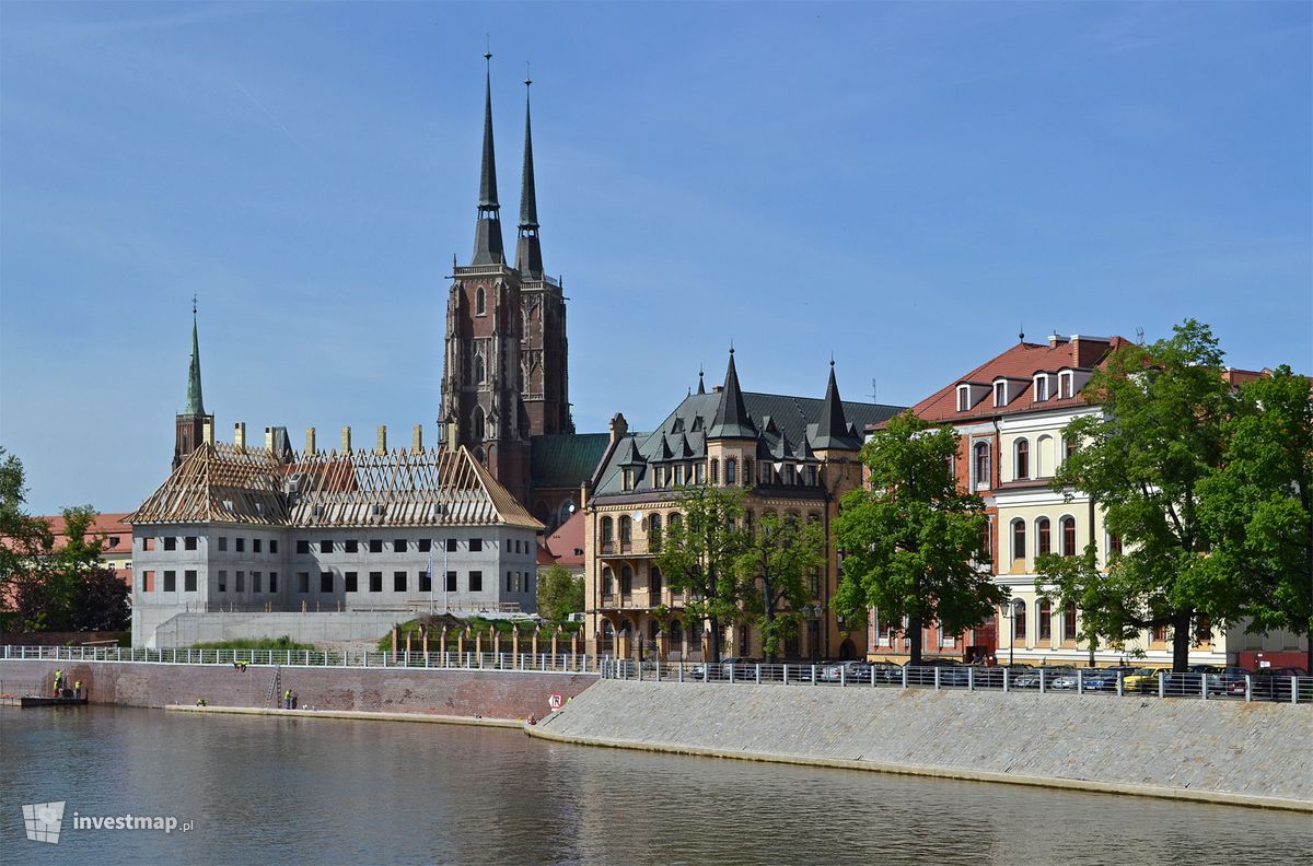 Zdjęcie [Wrocław] Archidiecezjalna Biblioteka na Ostrowie Tumskim fot. alsen strasse 67 
