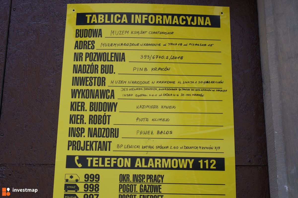 Zdjęcie [Kraków] Muzeum Czartoryskich - remont, przebudowa ul.Św. Jana 19 fot. Damian Daraż 
