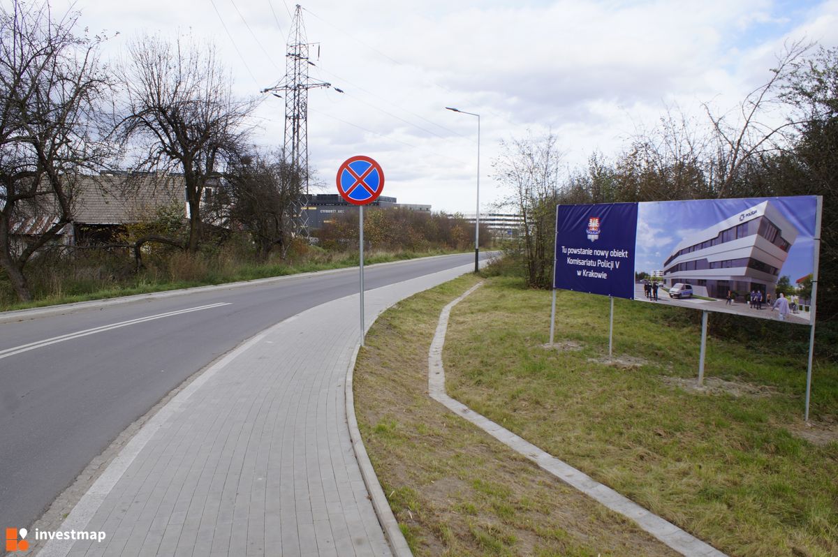 Zdjęcie Komisariat Policji, ul. Mochnaniec fot. Damian Daraż 