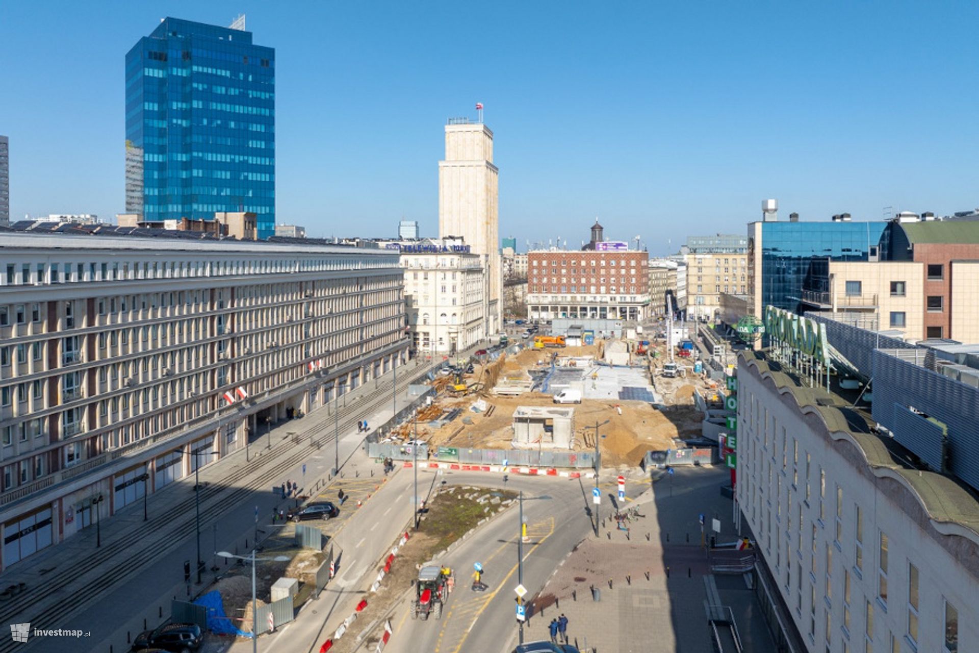 Podziemny parking na placu Powstańców Warszawy prawie gotowy 