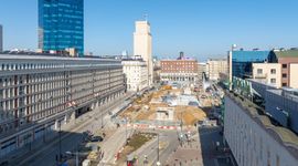 Podziemny parking na placu Powstańców Warszawy prawie gotowy [ZDJĘCIA]