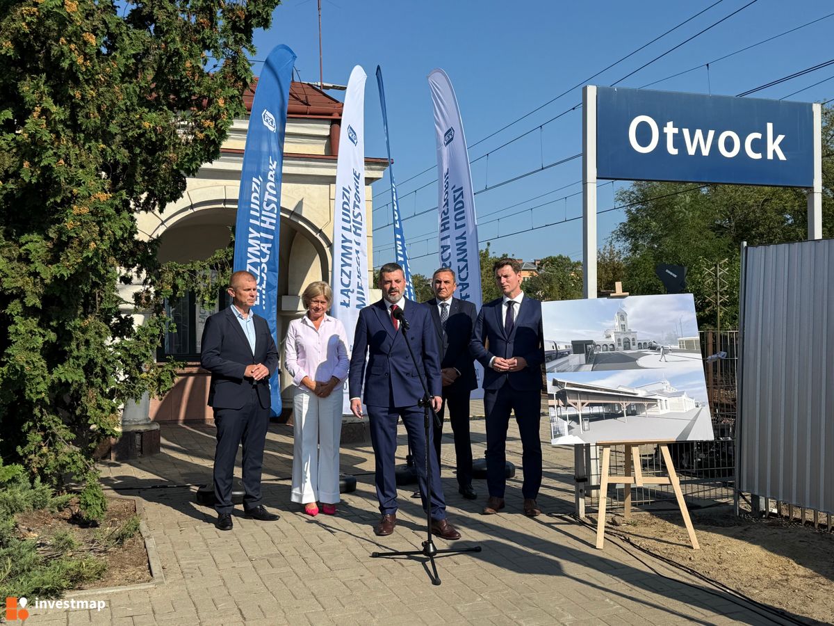 Zdjęcie Modernizacja dworca PKP w Otwocku fot. Wojciech Jenda