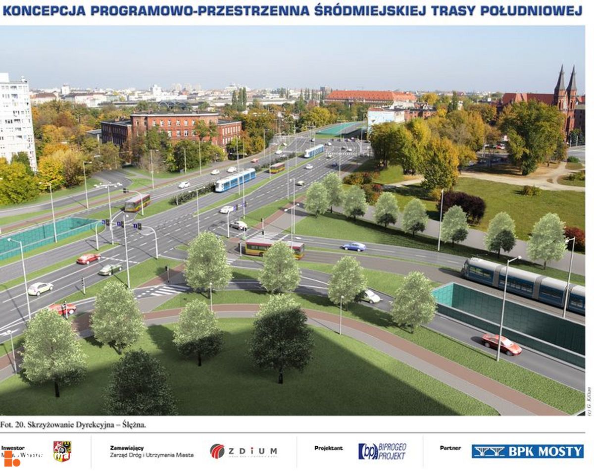 Wizualizacja [Wrocław] Śródmiejska Trasa Południowa dodał Jan Augustynowski