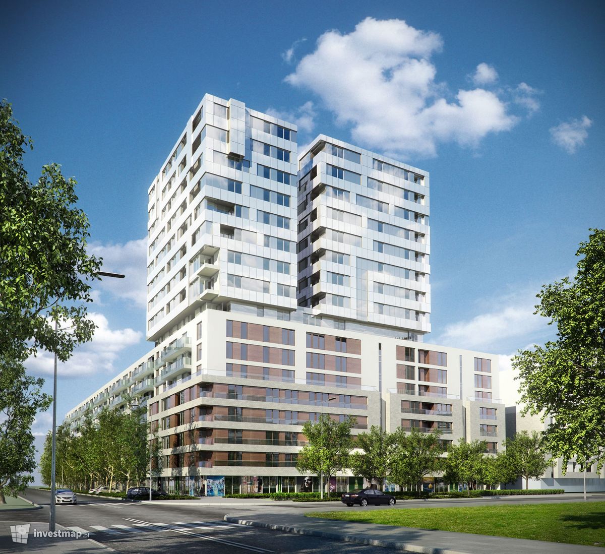 Wizualizacja [Warszawa] Kompleks apartamentowy "InCity" dodał Jan Hawełko 