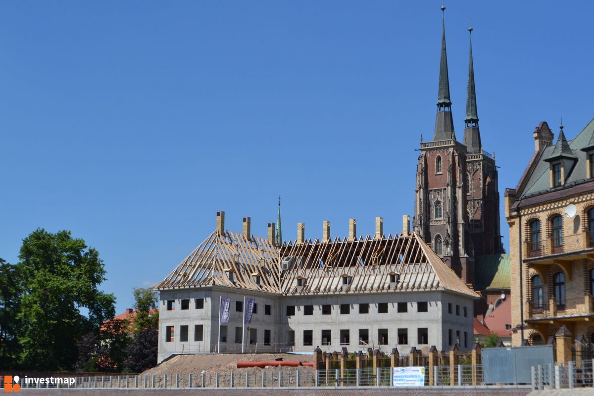 Zdjęcie [Wrocław] Archidiecezjalna Biblioteka na Ostrowie Tumskim fot. Jan Augustynowski