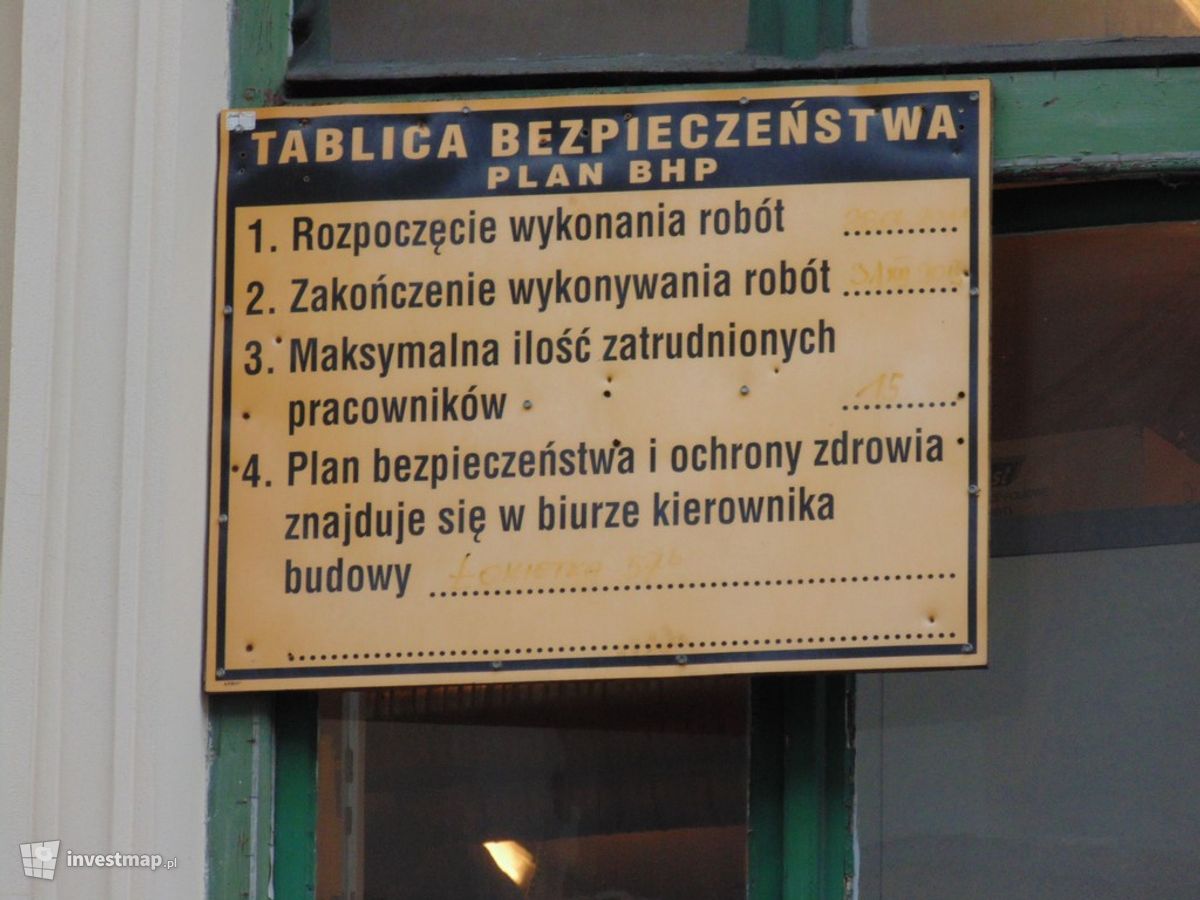 Zdjęcie [Kraków] Remont Kamienicy, ul. Grodzka 6 fot. Damian Daraż 
