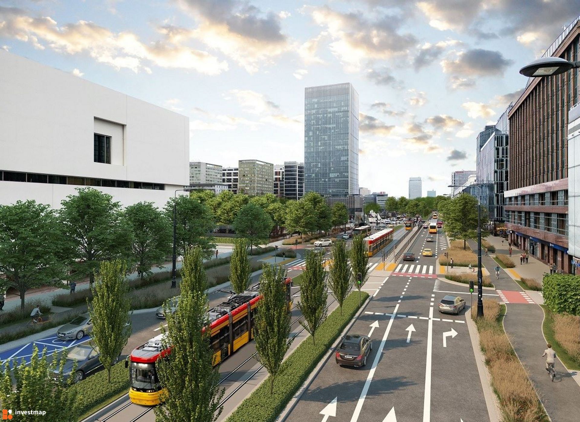 Zielona Marszałkowska – rusza przebudowa trasy tramwajowej 