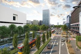 Zielona Marszałkowska – rusza przebudowa trasy tramwajowej [WIZUALIZACJE]