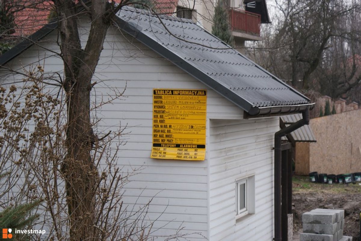 Zdjęcie [Kraków] Budynek Usługowy, ul. Klasztorna fot. Damian Daraż 