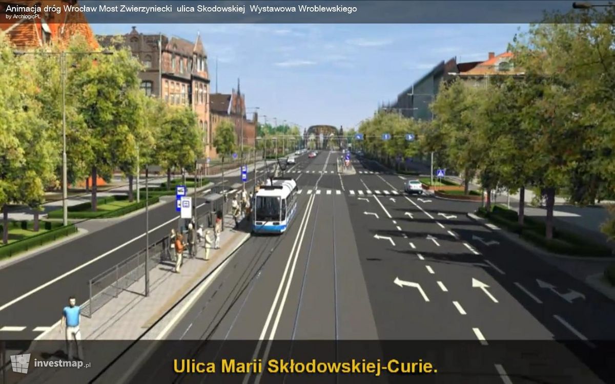 Wizualizacja [Wrocław] Przebudowa ciągu ulic Curie-Skłodowskiej - Wróblewskiego - Wystawowa - Mickiewicza dodał plazmodeusz 