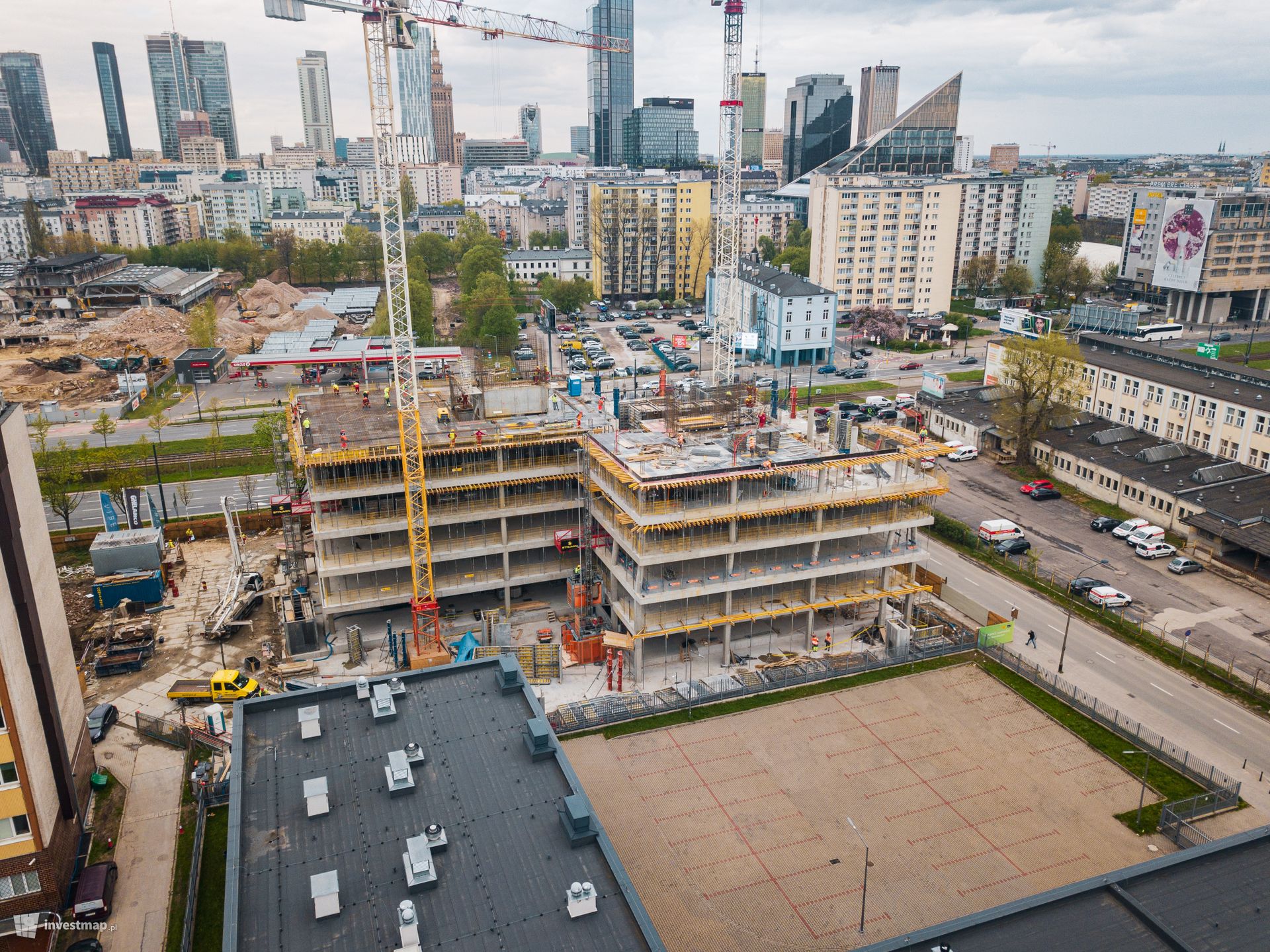 W centrum Warszawy powstaje nowy kompleks biurowy VIBE 