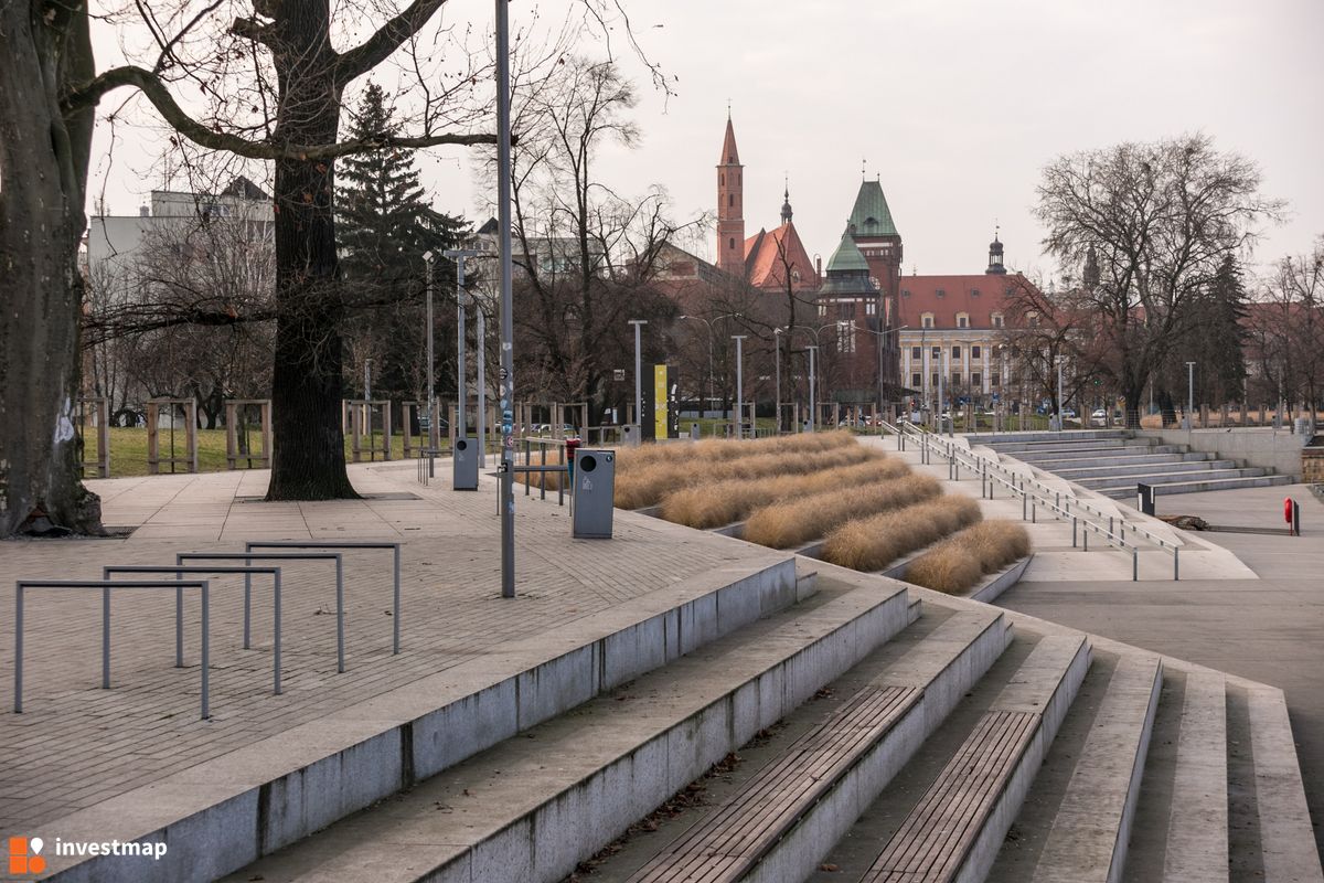 Zdjęcie [Wrocław] Bulwary im. Xawerego Dunikowskiego oraz Marii i Lecha Kaczyńskich (rewitalizacja) 