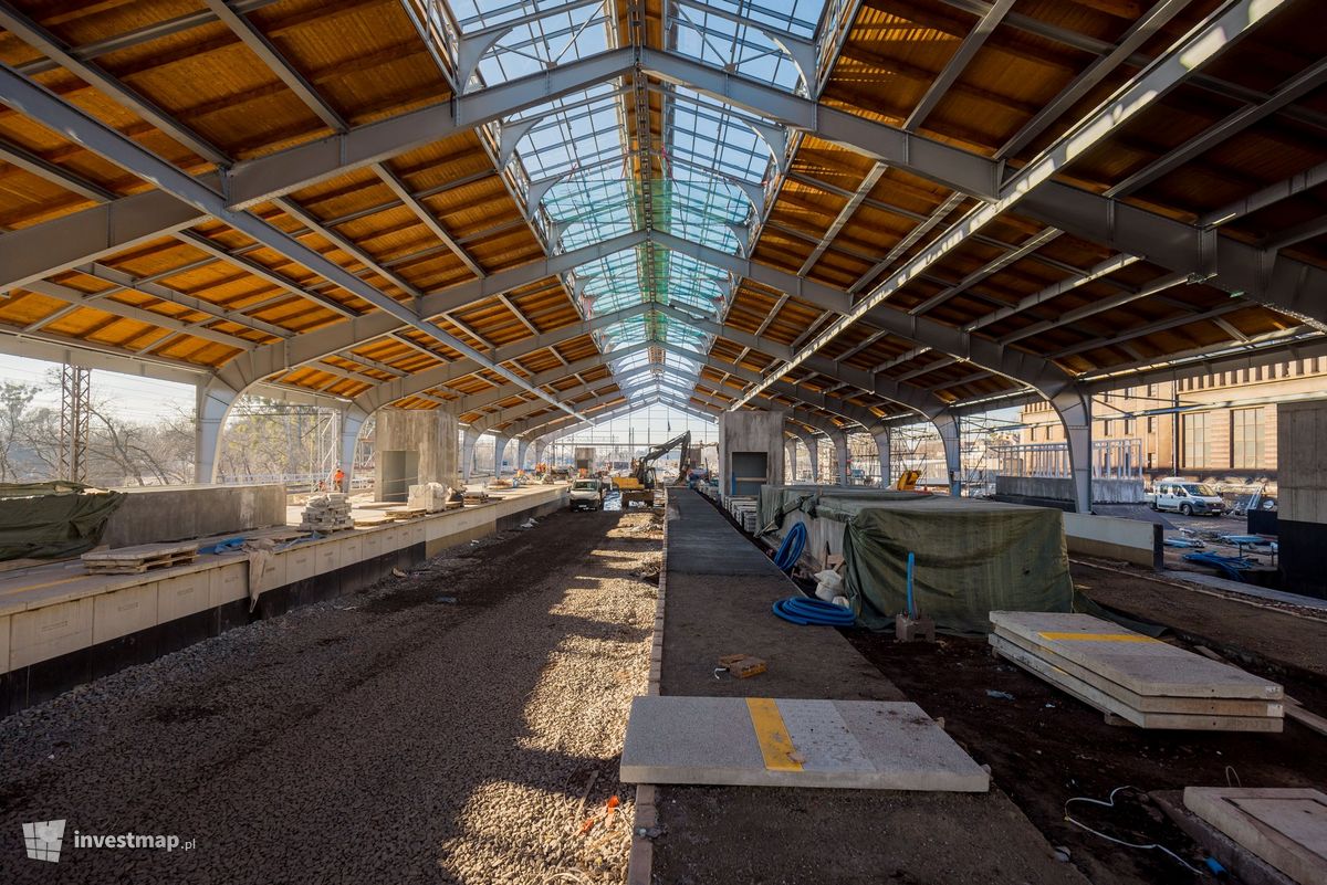 Zdjęcie Modernizacja stacji kolejowej w Bytomiu fot. Orzech 