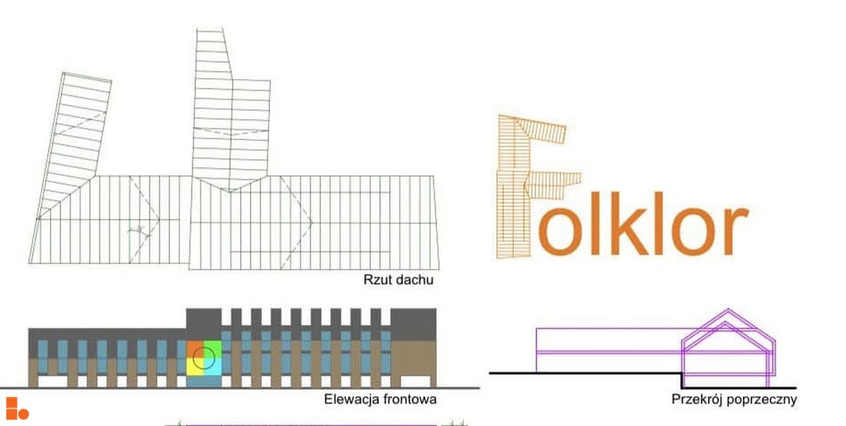 Wizualizacja  Centrum Folkloru i Kultury Ludowej Województwa Łódzkiego dodał Wojciech Jenda