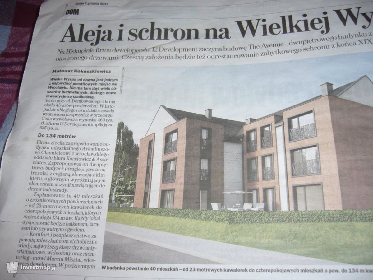 Zdjęcie [Wrocław] Apartamentowiec "The Avenue" fot. Orzech 