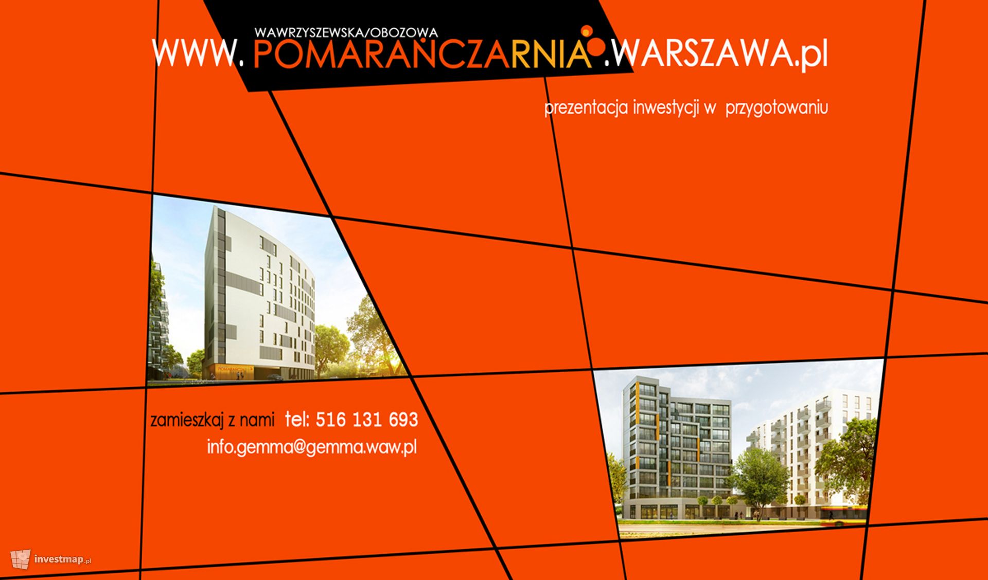 [Warszawa] Apartamentowiec "Pomarańczarnia"