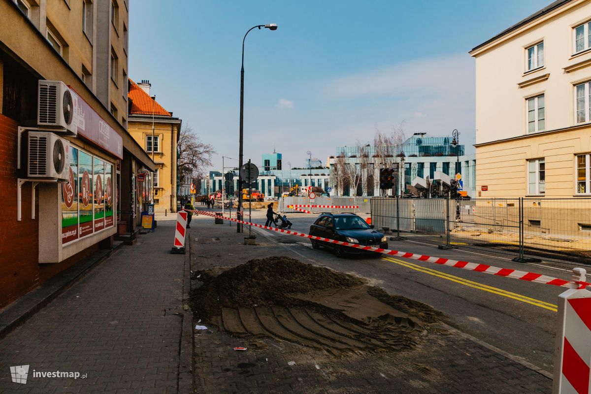 Zdjęcie [Warszawa] Przebudowa ulicy Miodowej 