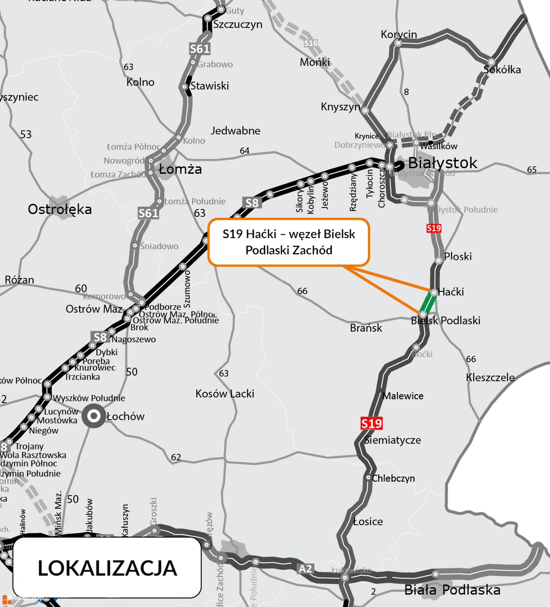 S19 Haćki - Bielsk Podlaski Zachód