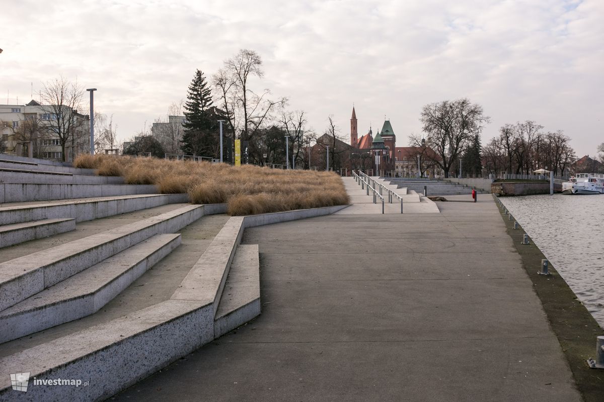 Zdjęcie [Wrocław] Bulwary im. Xawerego Dunikowskiego oraz Marii i Lecha Kaczyńskich (rewitalizacja) 