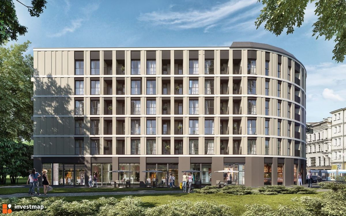 Zdjęcie Budynek usługowo-mieszkalny, ul. Stawowa fot. Orzech 