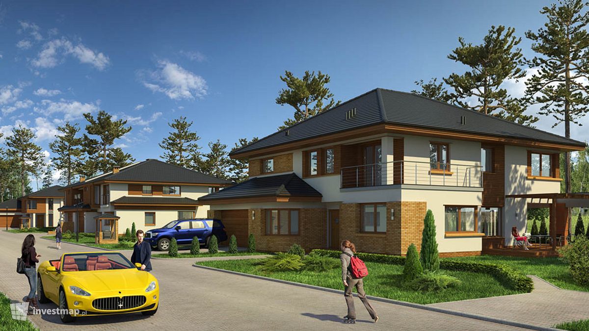 Wizualizacja [Kalinówka] Osiedle domków jednorodzinnych "Zorza Residence" dodał bista 