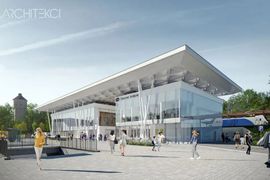W Koszalinie trwa budowa nowego dworca kolejowego [ZDJĘCIA+WIZUALIZACJE]