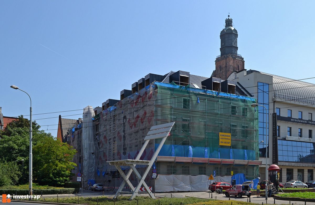 Zdjęcie [Wrocław] Hotel, ul. Łazienna fot. alsen strasse 67 