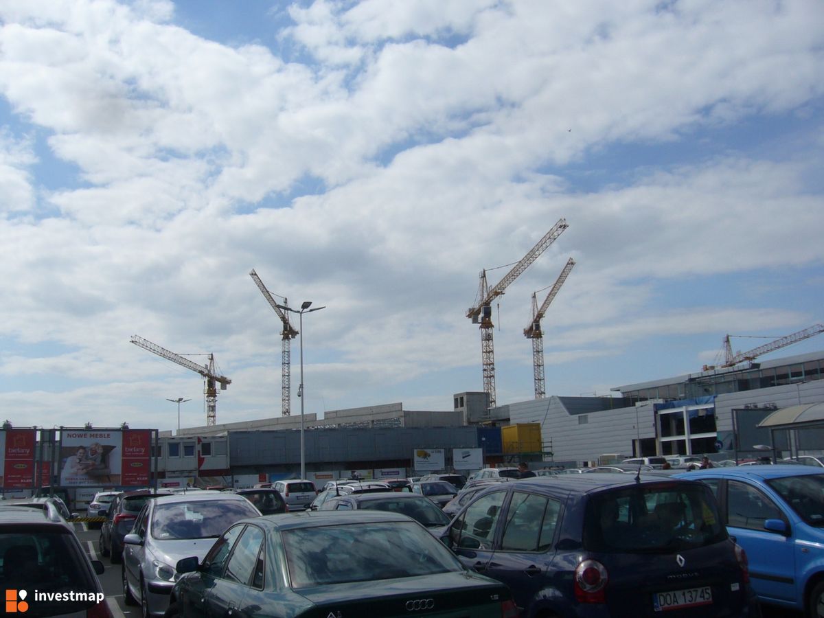 Zdjęcie Park Handlowy "Aleja Bielany" (rozbudowa) i "Ikea" fot. Orzech 