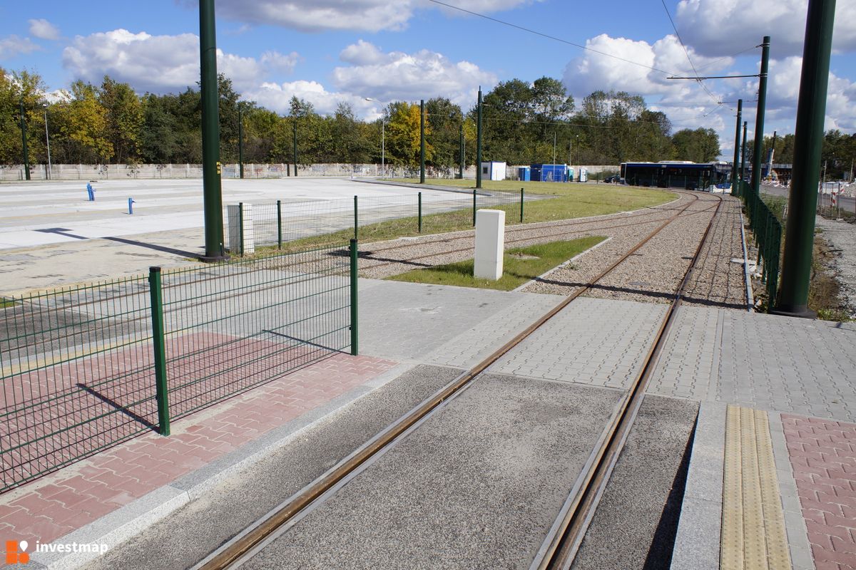 Zdjęcie  Pętla tramwajowa Pleszów fot. Damian Daraż 