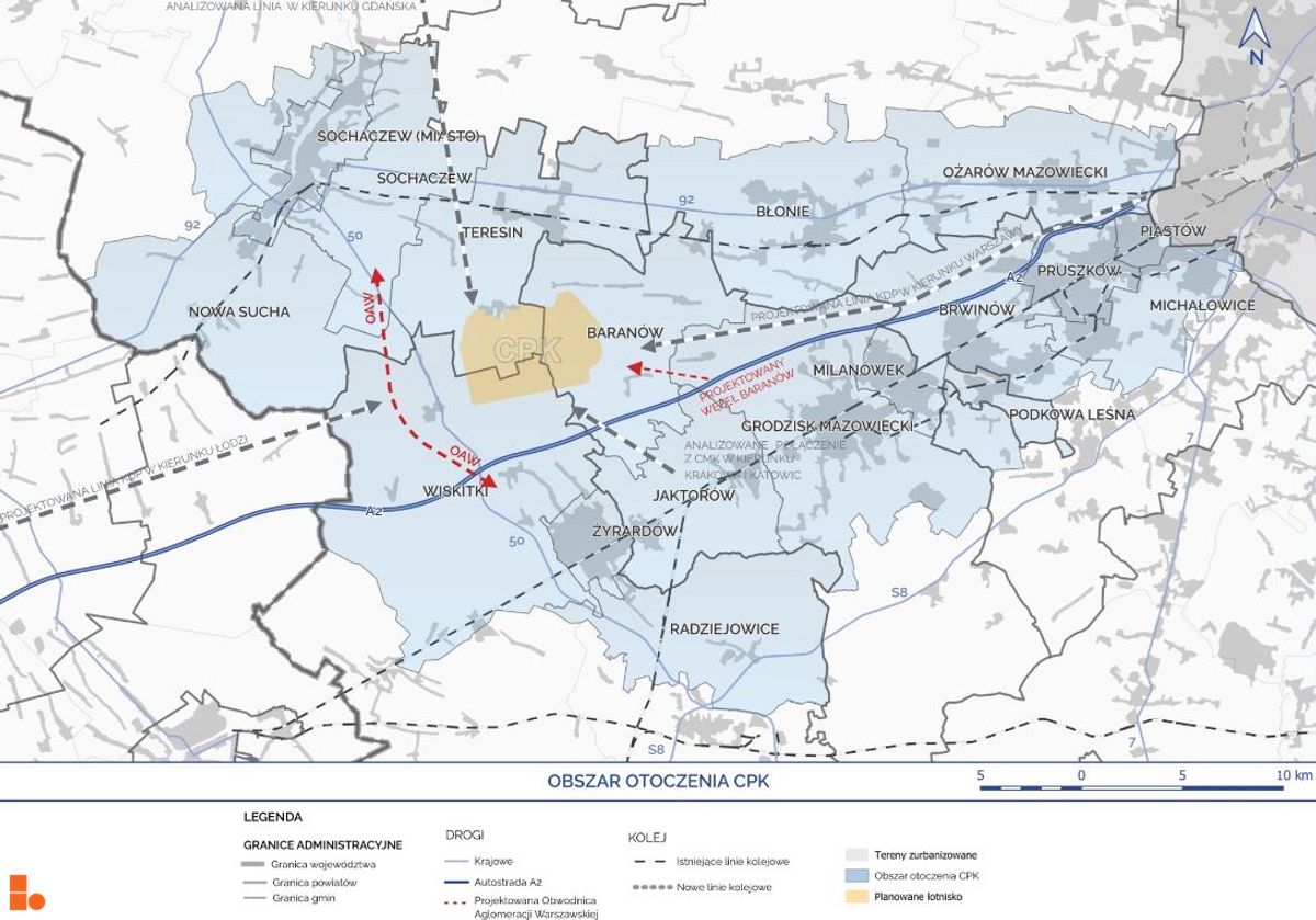 Wizualizacja CPK Port Lotniczy dodał Orzech 