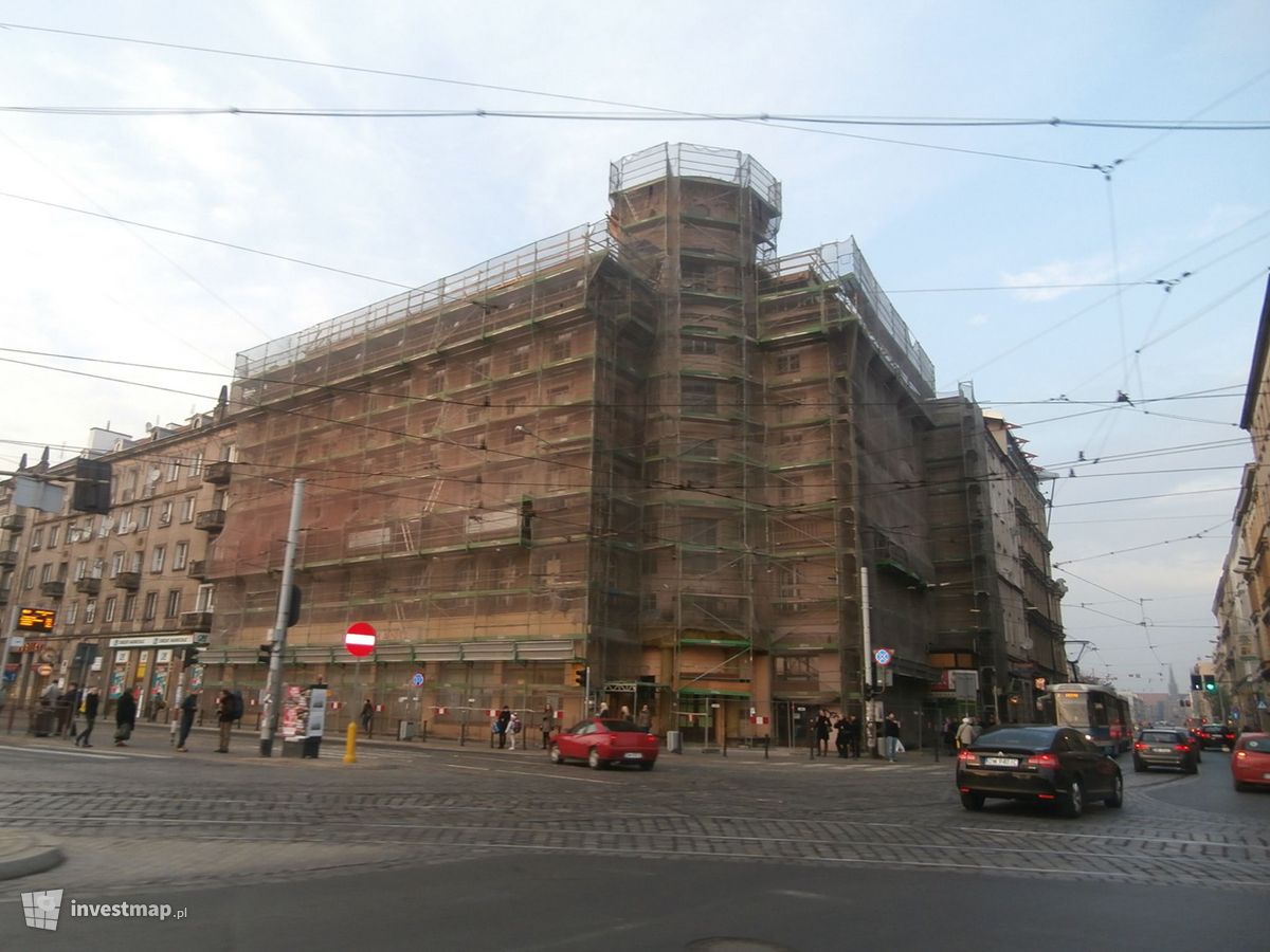 Zdjęcie [Wrocław] Hotel "Piast" (remont) fot. Jan Augustynowski