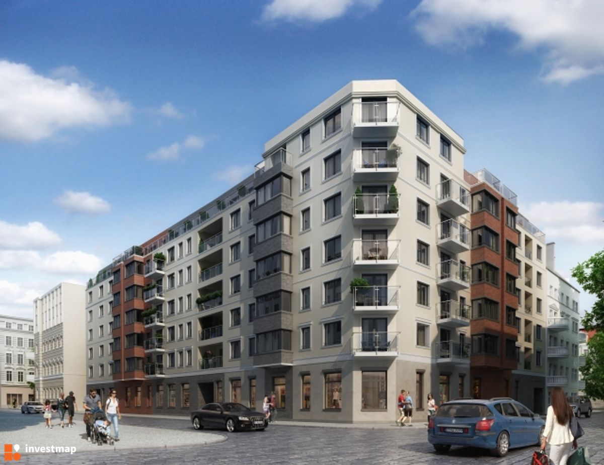 Wizualizacja [Wrocław] Apartamentowiec "La Boheme" dodał alsen strasse 67 