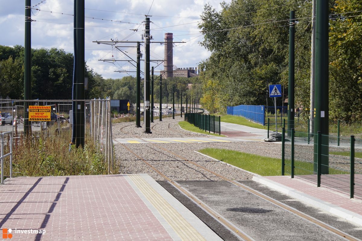 Zdjęcie  Pętla tramwajowa Pleszów fot. Damian Daraż 