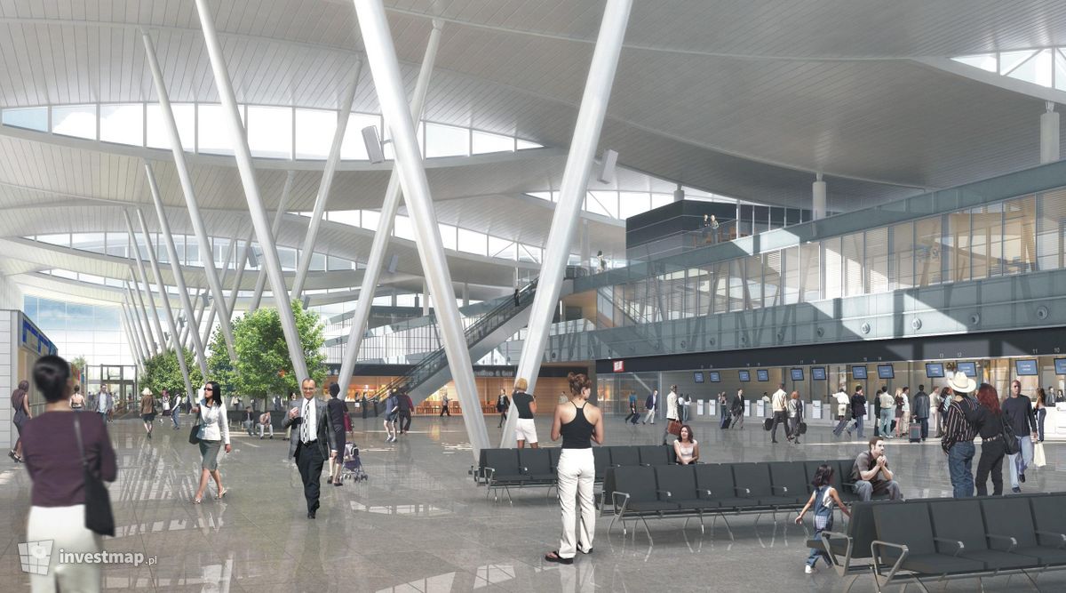 Wizualizacja [Wrocław] Rozbudowa terminala i nowy port lotniczy dodał Jan Hawełko 