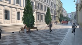 Trwa rewitalizacja ulicy Włókienniczej w centrum Łodzi [FILM + WIZUALIZACJE]