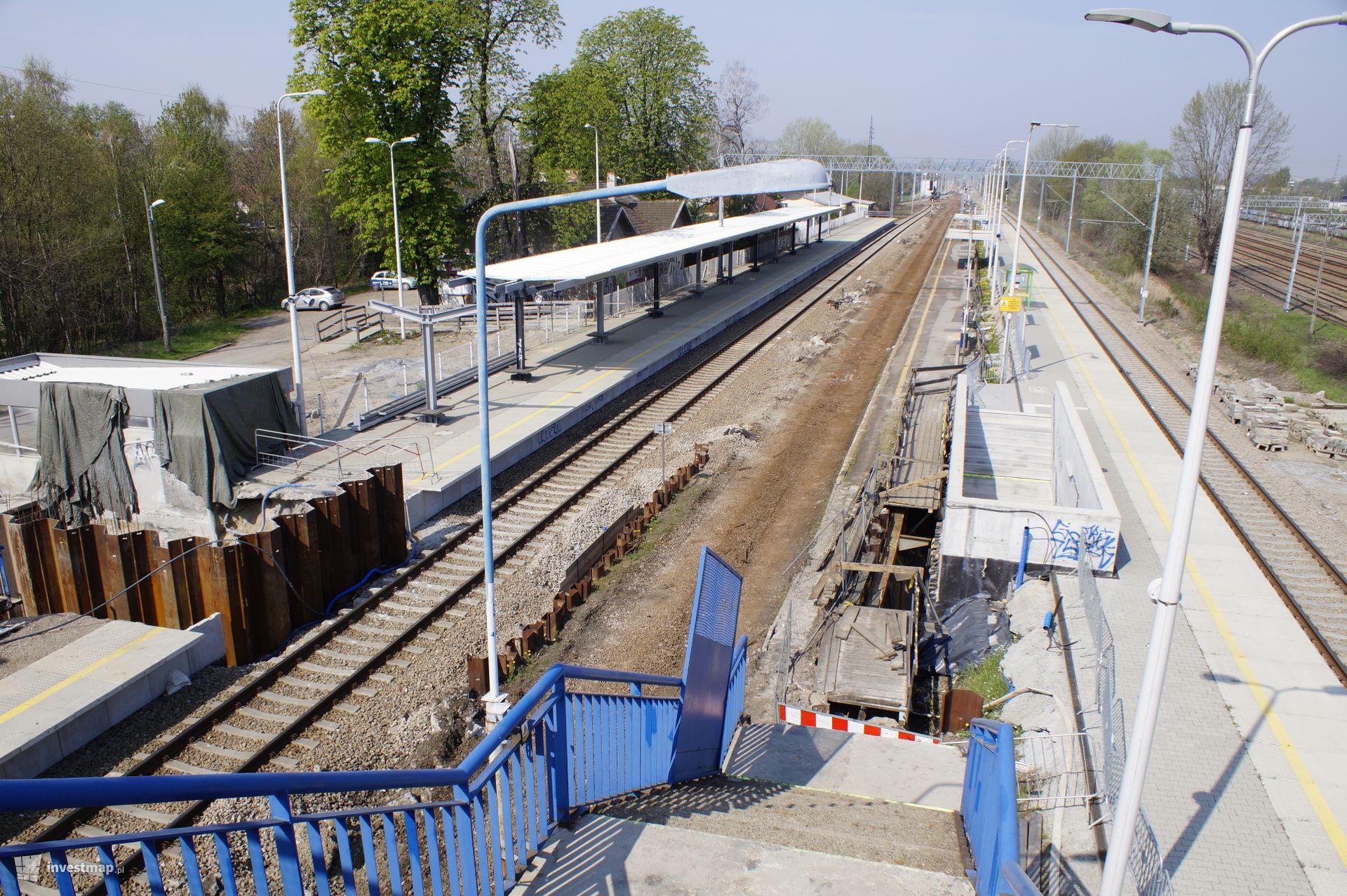 Trwa przebudowa stacji kolejowej Kraków Bieżanów 