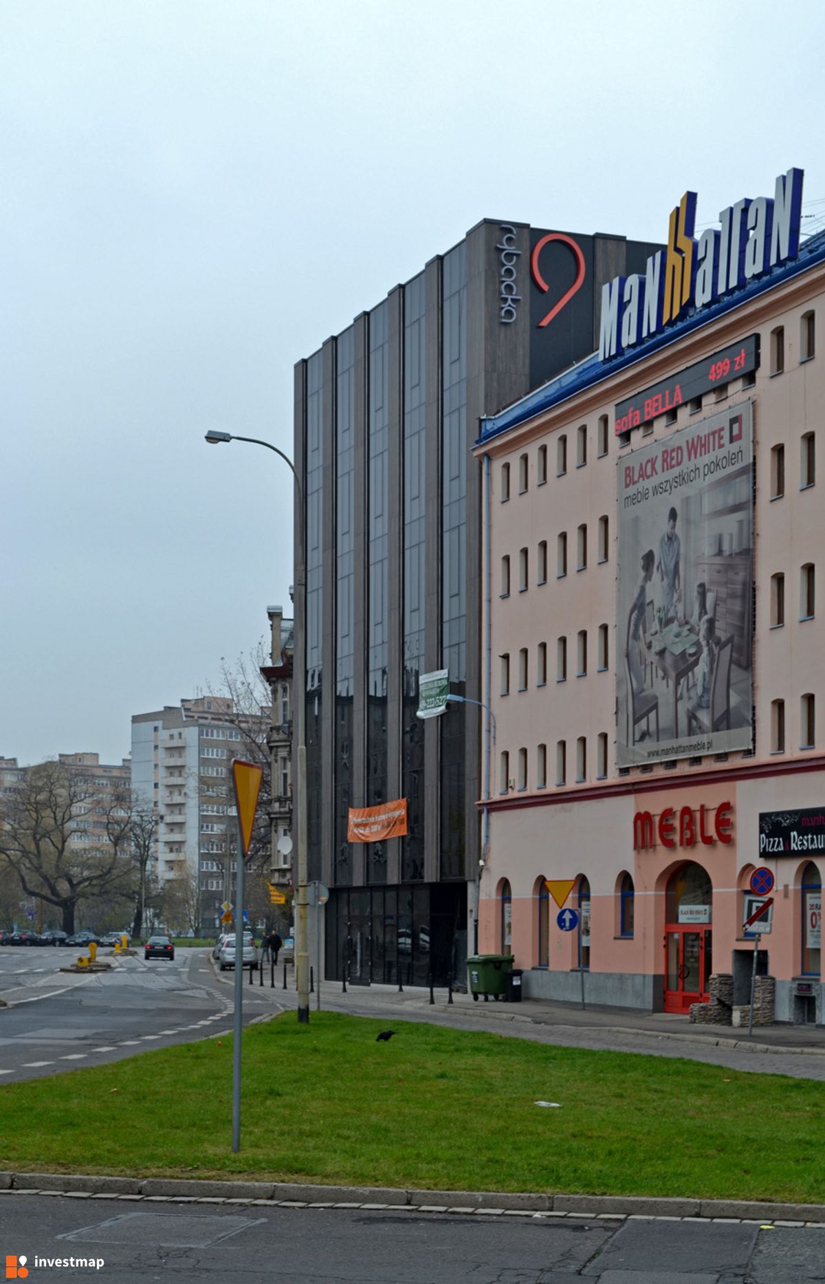 Zdjęcie [Wrocław] Biurowiec, ul. Rybacka fot. alsen strasse 67 