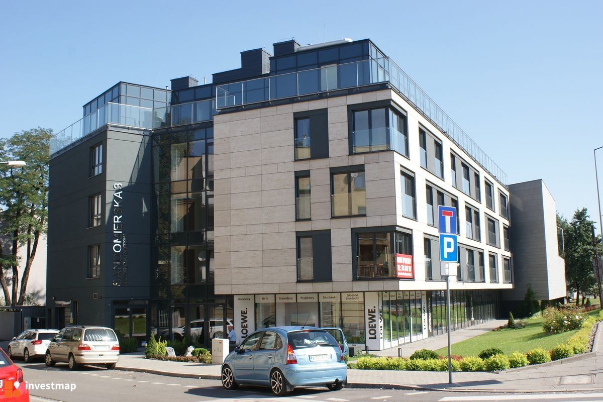 Zdjęcie [Kraków] Apartamentowiec, ul. Sandomierska 3 fot. Damian Daraż 