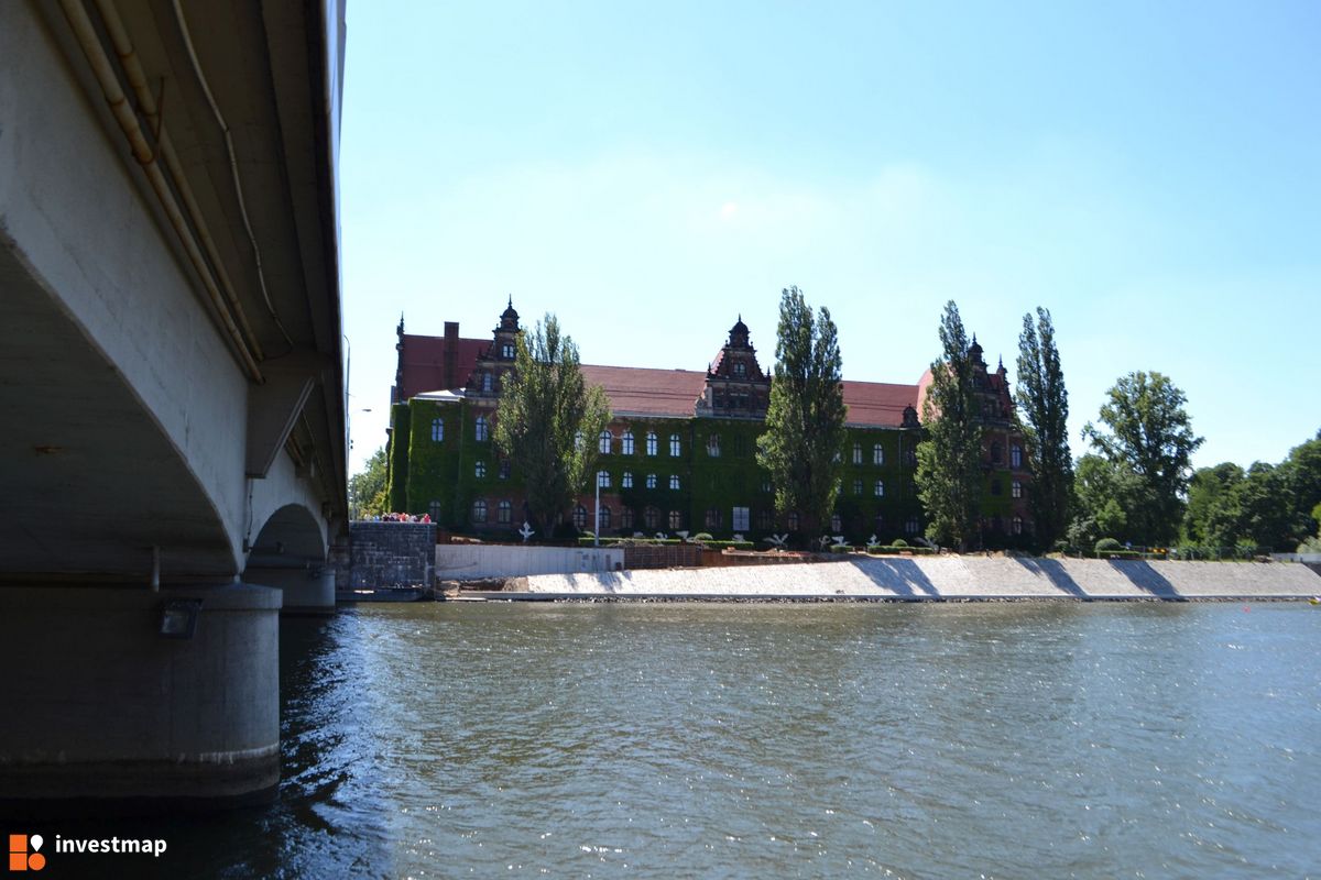 Zdjęcie [Wrocław] Bulwary im. Xawerego Dunikowskiego oraz Marii i Lecha Kaczyńskich (rewitalizacja) fot. Jan Augustynowski