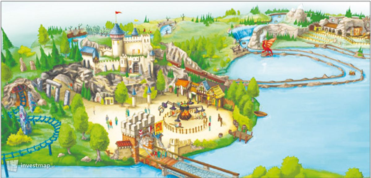 Wizualizacja [Grodzisk Mazowiecki] Park Rozrywki "Adventure World Warsaw" dodał MatKoz 