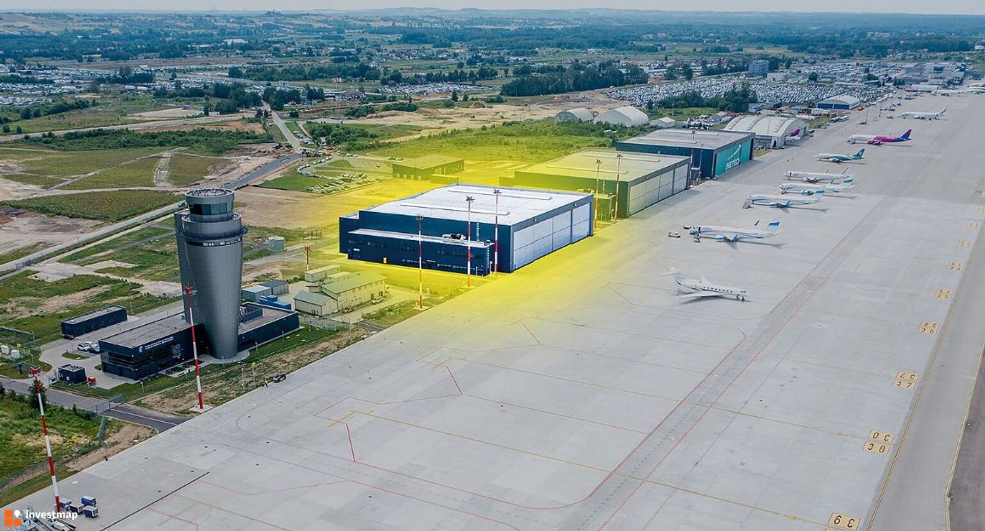 Na lotnisku Katowice-Pyrzowice powstanie czwarty hangar do obsługi technicznej samolotów Wizz Air