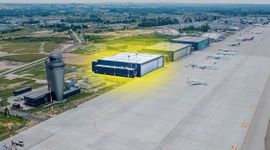 Na lotnisku Katowice-Pyrzowice powstanie czwarty hangar do obsługi technicznej samolotów Wizz Air