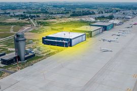 Na lotnisku Katowice-Pyrzowice powstanie czwarty hangar do obsługi technicznej samolotów Wizz Air