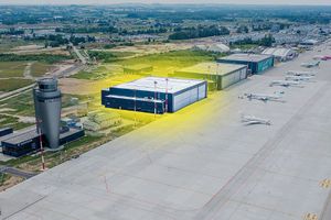 Na lotnisku Katowice-Pyrzowice powstanie czwarty hangar do obsługi technicznej samolotów Wizz Air