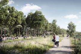 W Warszawie powstaje Park Żerański – pierwszy park z dostępem do linii brzegowej [FILM+WIZUALIZACJE]