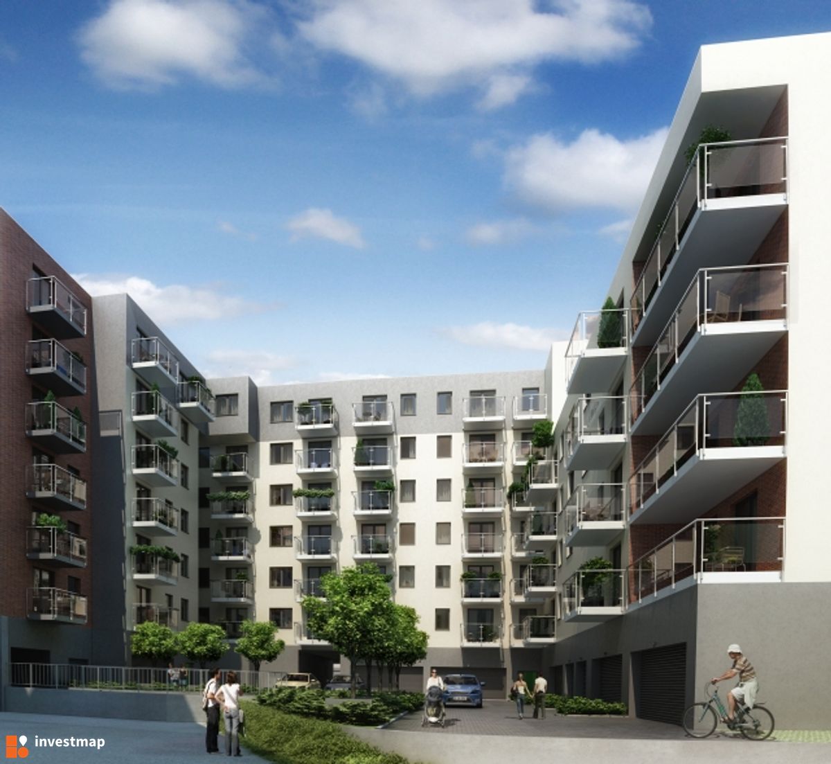 Wizualizacja [Wrocław] Apartamentowiec "La Boheme" dodał alsen strasse 67 