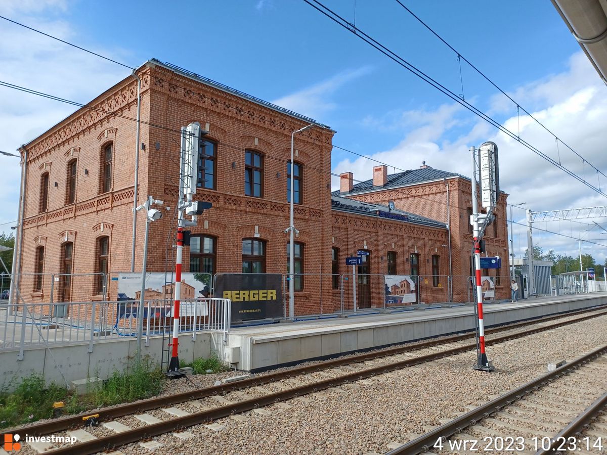 Zdjęcie Remont dworca kolejowego w Dąbrowie Górniczej fot. Wojciech Jenda