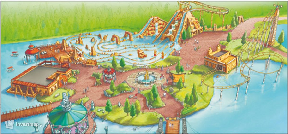 Wizualizacja [Grodzisk Mazowiecki] Park Rozrywki "Adventure World Warsaw" dodał MatKoz 