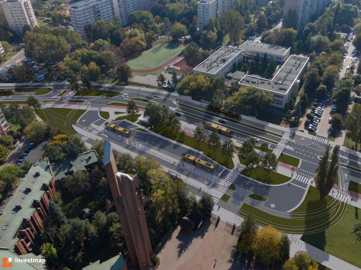 Wizualizacja Linia tramwajowa na Wilanów dodał Orzech 