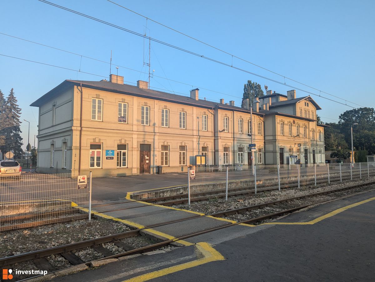 Zdjęcie Dworzec PKP w Tomaszowie Mazowieckim (modernizacja) fot. Jakub Zazula 